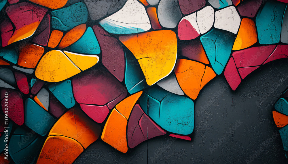 Fototapeta premium Minimalist background for creative design
