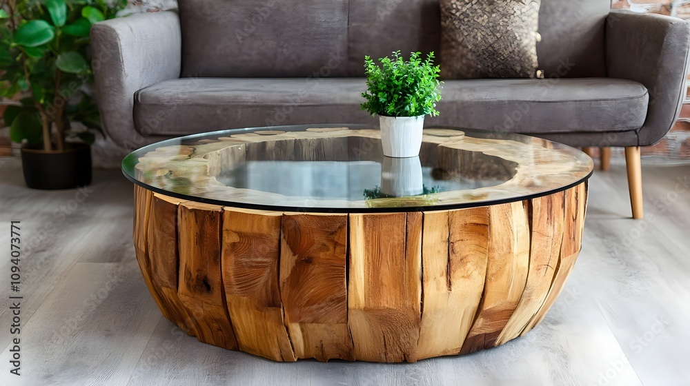 Rustic Wood Coffee Table Glass Top Rustic Wood Coffee Table Glass Top