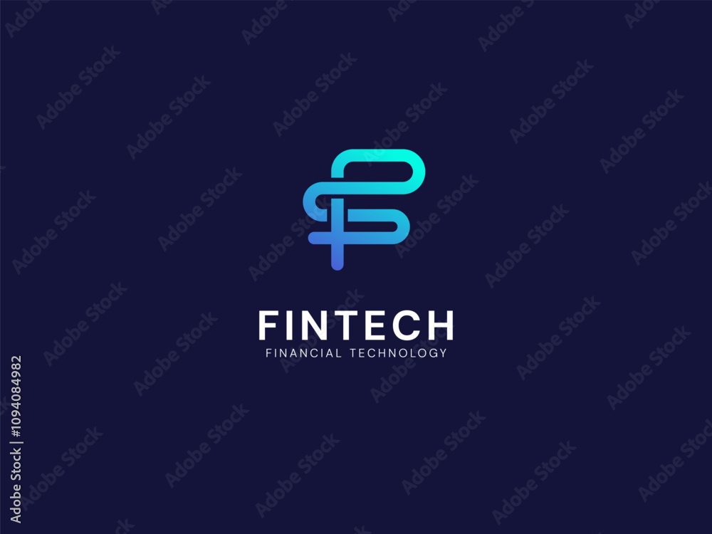 FinTech Financial Technology with letter F Connecting network lines technology Analysis logo vector design concept. Letter f logotype symbol for digital finance, ui, technology, investment, business. FinTech Financial Technology with letter F Connecting network lines technology Analysis logo vector design concept. Letter f logotype symbol for digital finance, ui, technology, investment, business.