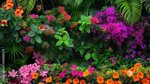 Tropical Flora: Exotic plants like hibiscus, orchids, and bougainvillea bring a splash of color to tropical regions, flourishing in the warm, moist air. 