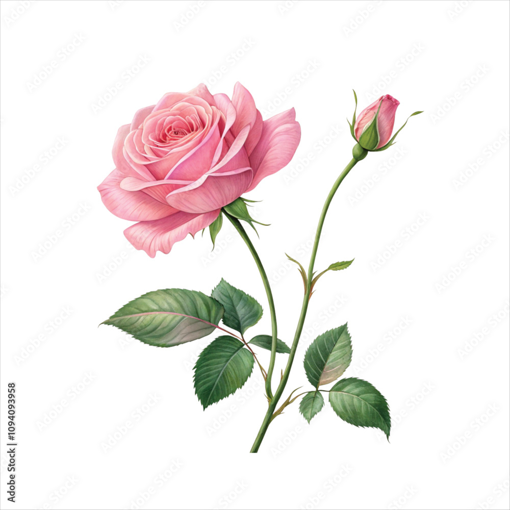 pink rose clipart isolated flower graphic pink rose clipart isolated flower graphic