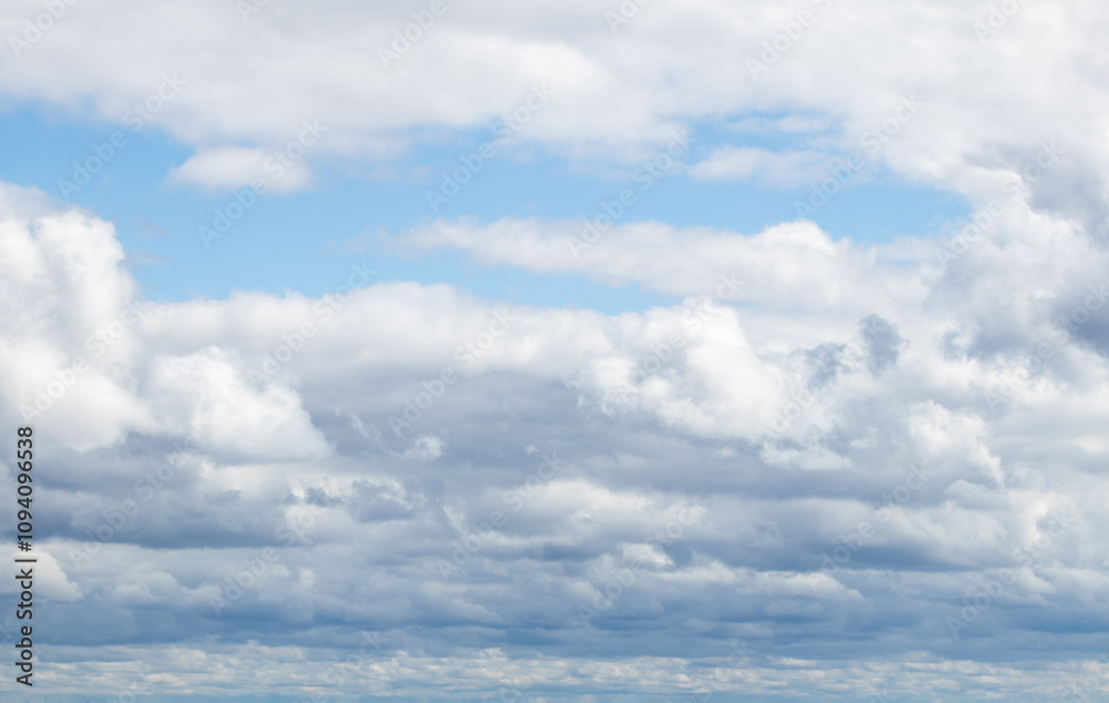 Sky replacement clouds puffy gray and white with blue sky Sky replacement clouds puffy gray and white with blue sky