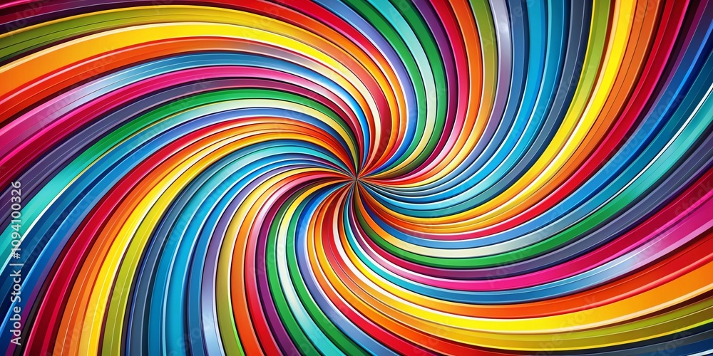 Vibrant Spiral Striped Background Design for Modern Digital Art and Graphic Projects Vibrant Spiral Striped Background Design for Modern Digital Art and Graphic Projects