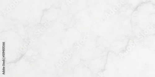 Abstract white marble texture with subtle grey veins, decorative