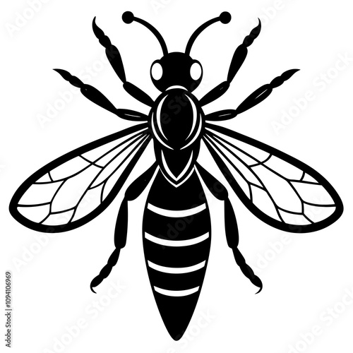 illustration of a yellowjacket