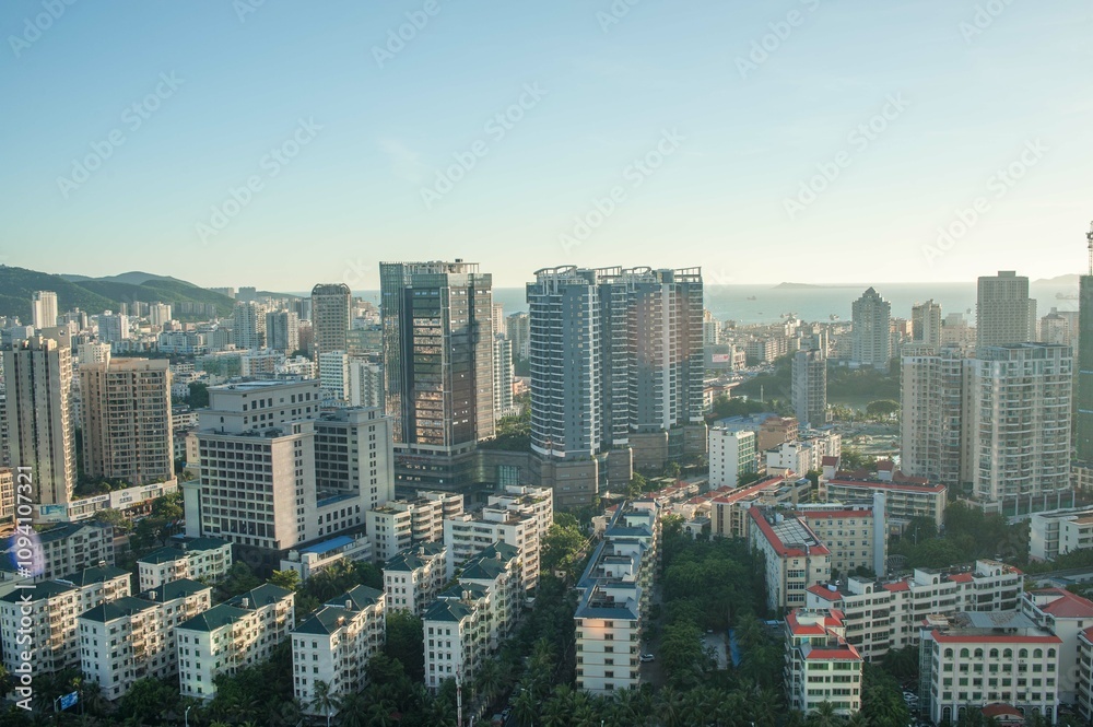 Fototapeta premium city skyline