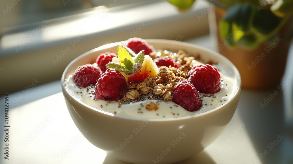 Chia and Flax Seed Breakfast Bowl Chia and Flax Seed Breakfast Bowl