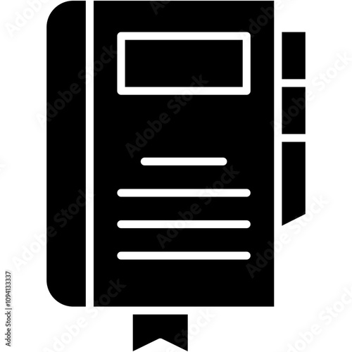 Diary, phonebook, address book, notebook, agenda Icon