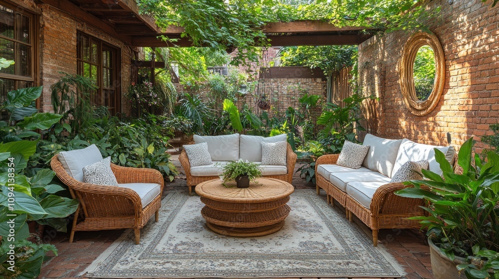 Fototapeta premium Luxury Patio Furniture