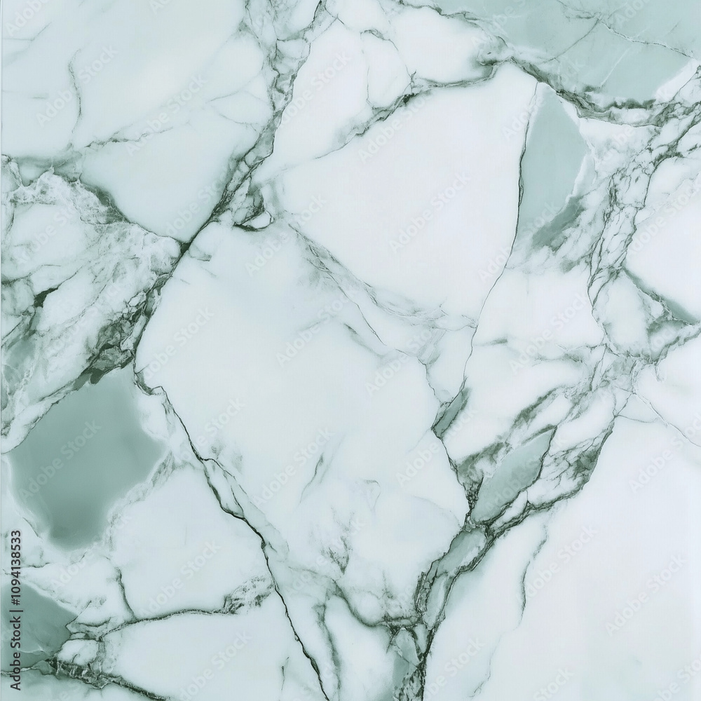 Light green marble with natural veining and polished surface Light green marble with natural veining and polished surface