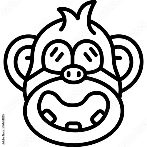 Shocked Ape Icon