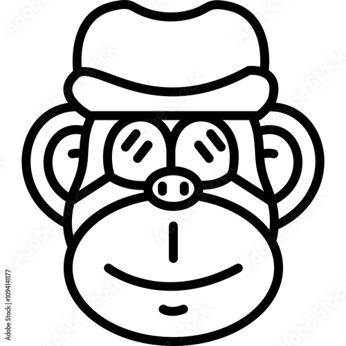 Traveling Ape Icon
