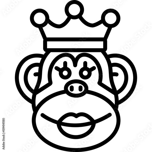 Queen Ape Icon
