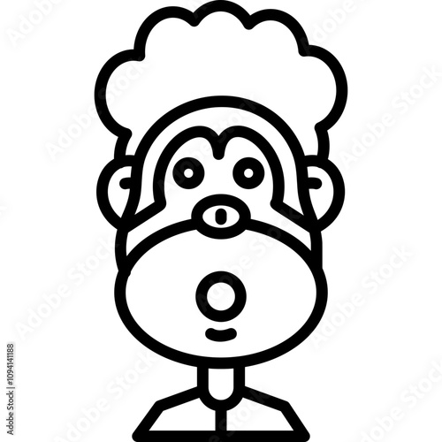 Shocked Ape Icon