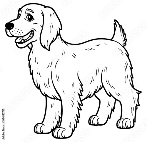 beagle dog illustration