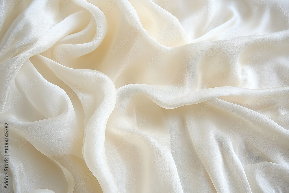 Smooth elegant white silk or satin luxury cloth texture Smooth elegant white silk or satin luxury cloth texture