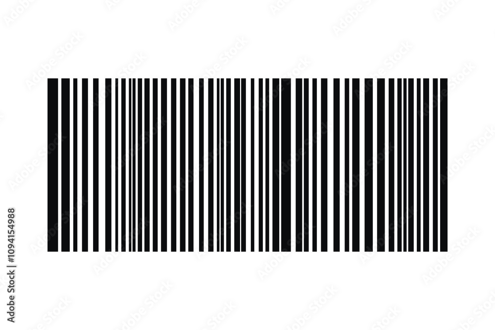Barcode isolated on white background. Code stripes sticker. Barcode labels, customers qr code. Barcode isolated on white background. Code stripes sticker. Barcode labels, customers qr code.