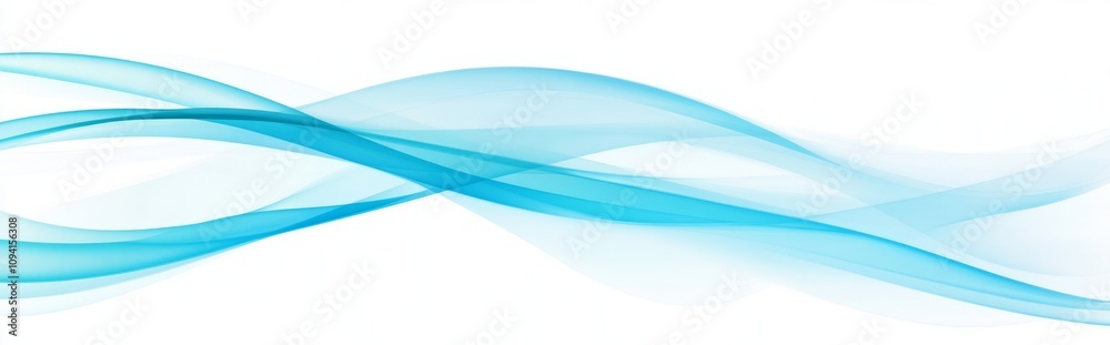 Obraz premium Blue stripe light band background Abstract background