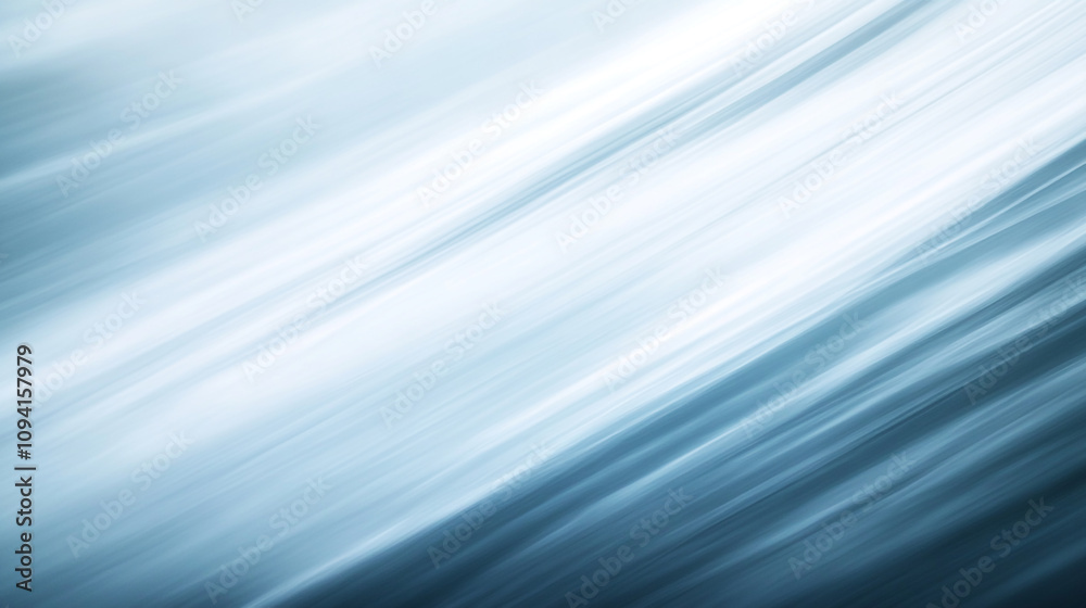 Soft blue waves flow gently in a calming abstract background design Soft blue waves flow gently in a calming abstract background design