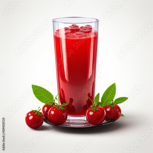 Wallpaper Mural Cranberry Juice Icon - A Refreshing and Healthy Drink Choice Torontodigital.ca