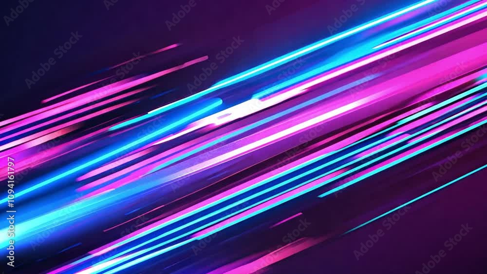 Abstract Diagonal Lines of Blue and Pink Neon Light Abstract Diagonal Lines of Blue and Pink Neon Light