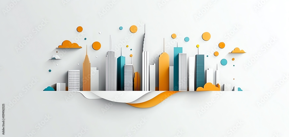 Urban soundscape vibrant city skyline digital art modern aesthetic dynamic environment creative perspective resonant voices of innovation Urban soundscape vibrant city skyline digital art modern aesthetic dynamic environment creative perspective resonant voices of innovation