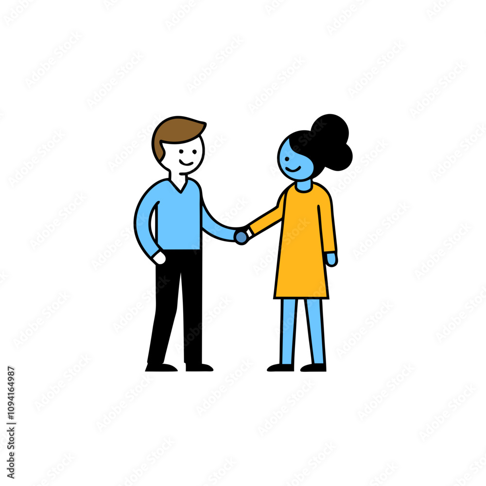 Business meeting vector illustration Business meeting vector illustration