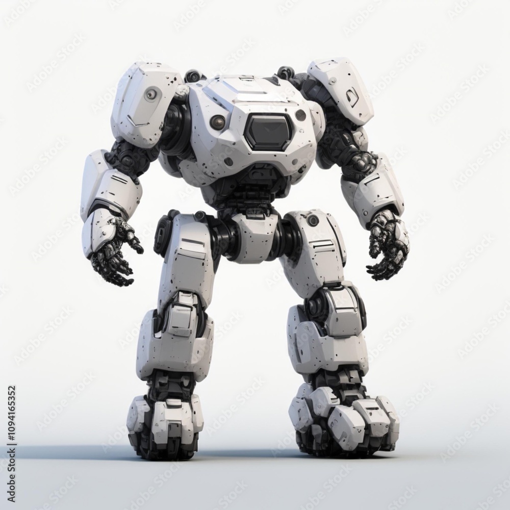 Recoil Mecha Icon - Symbol of Future Technology Recoil Mecha Icon - Symbol of Future Technology