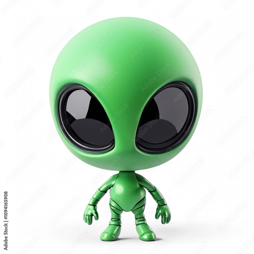 Green Alien Sprite Icon - Infinite Creativity in Sci-Fi Elements Green Alien Sprite Icon - Infinite Creativity in Sci-Fi Elements