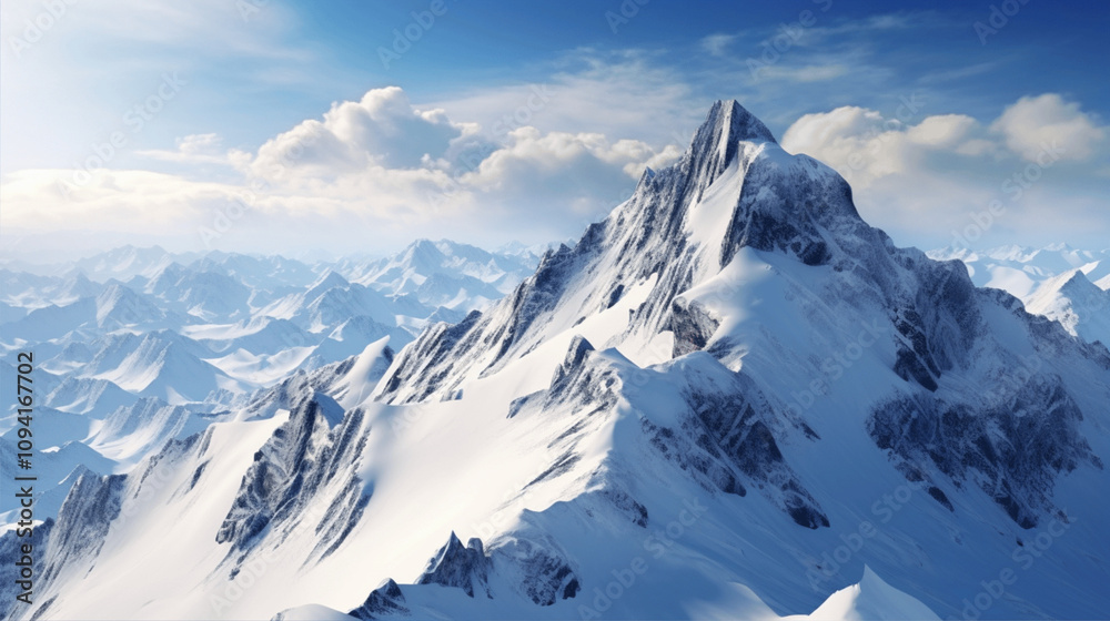 Obraz premium swiss mountains in the mountains