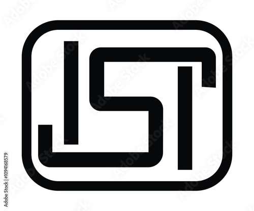 ISI mark, Indian Standards Institution Mark, mark for industrial products, ISI  vector illustration on white background.