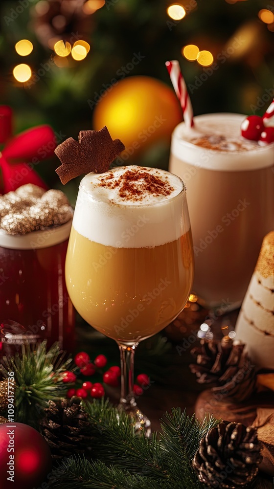 คุณพูดว่า: Festive Holiday Buffet with Seasonal Decor คุณพูดว่า: Festive Holiday Buffet with Seasonal Decor