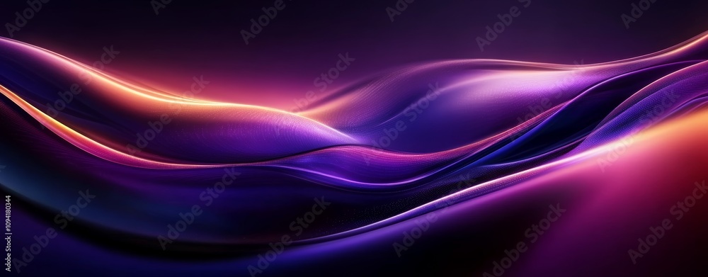 Abstract Vibrant Purple Blue Pink Waves Smooth Gradient Background Abstract Vibrant Purple Blue Pink Waves Smooth Gradient Background