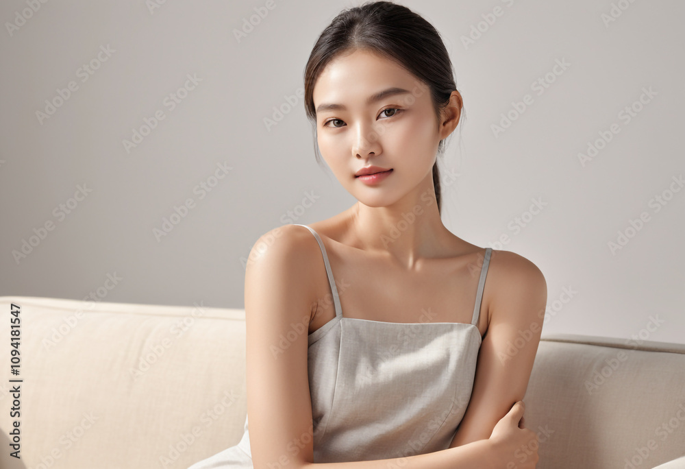 Glamorous Model Portrait for Cosmetics and Beauty Product Advertising, The Best Using Billboard, Banner, Packaging etc. Glamorous Model Portrait for Cosmetics and Beauty Product Advertising, The Best Using Billboard, Banner, Packaging etc.