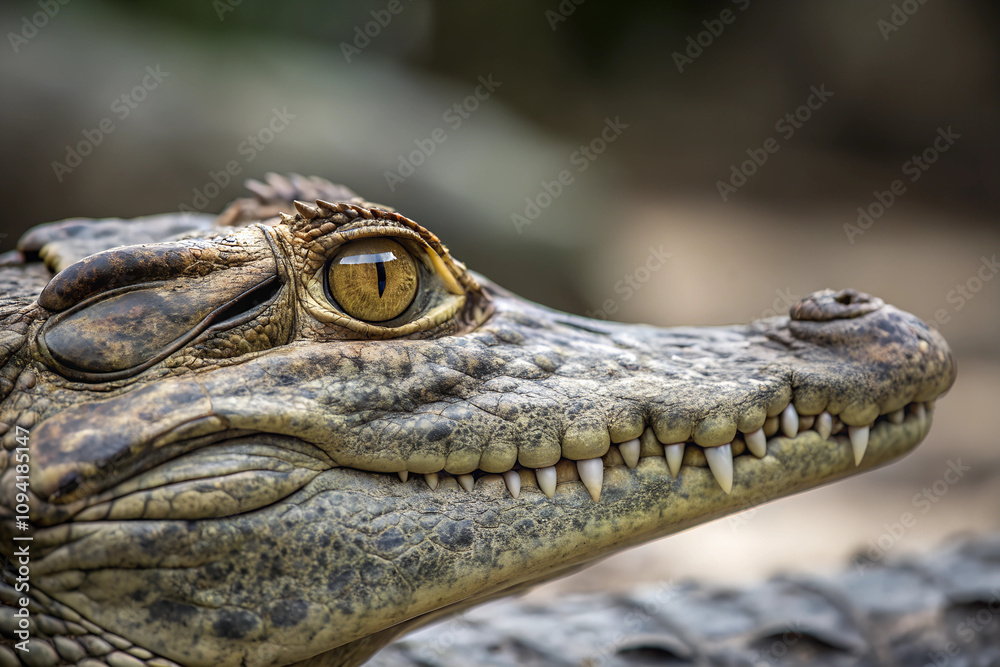 Fototapeta premium Crocodile. 
