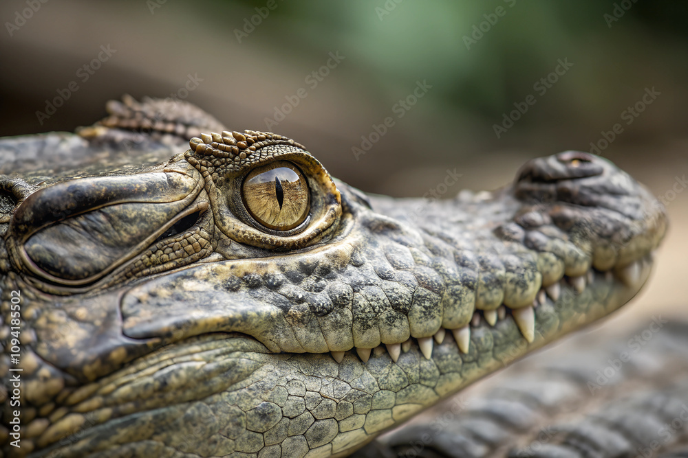 Fototapeta premium Crocodile. 