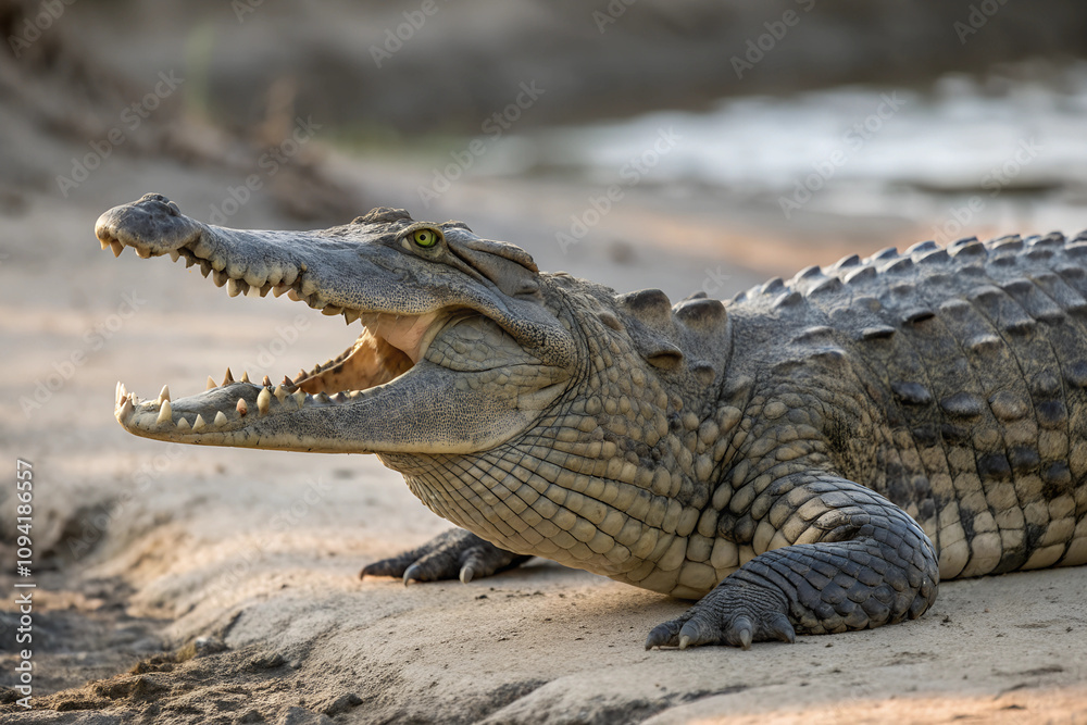 Fototapeta premium Crocodile.