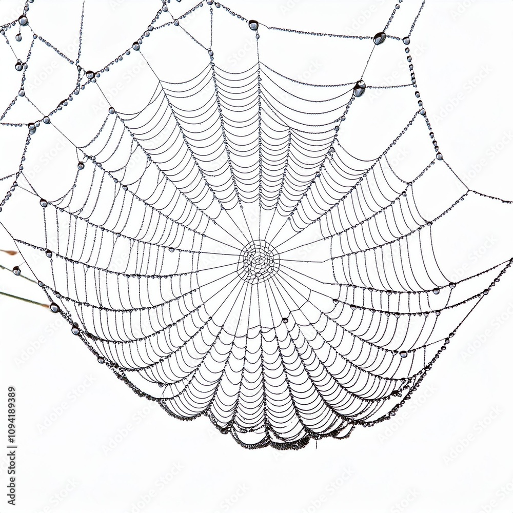 Obraz premium spider and web