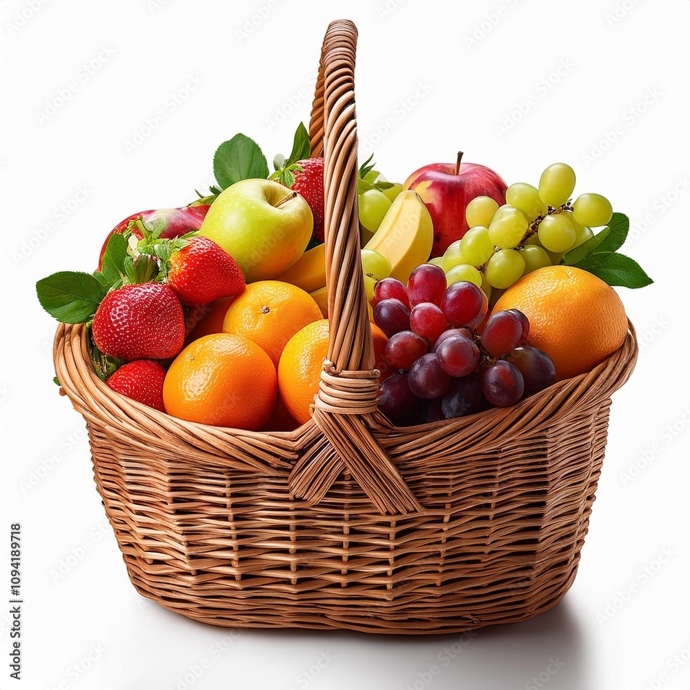 basket of fruits basket of fruits