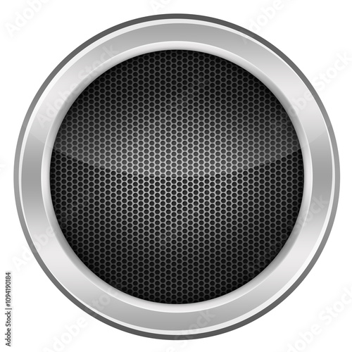  Metal Circle Button
