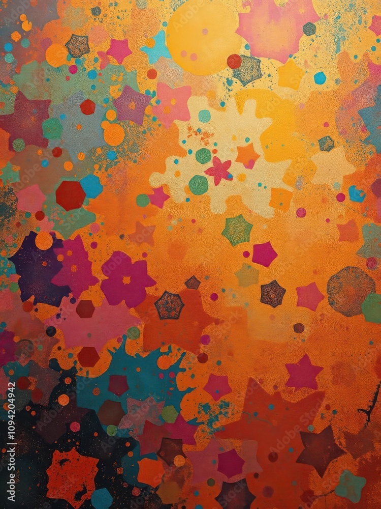 Abstract textured background with a variety of vibrant colors and intricate patterns, artistic Abstract textured background with a variety of vibrant colors and intricate patterns, artistic