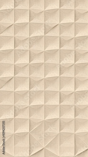 Unique geometric pattern of wafer textured design, surface