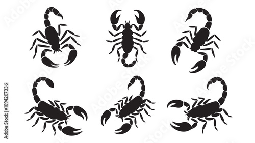 Scorpio icons set
