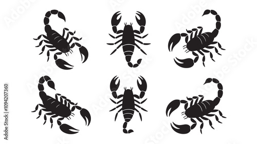 Scorpio icons set