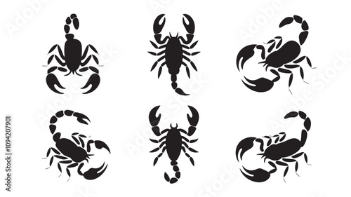 Scorpio icons set