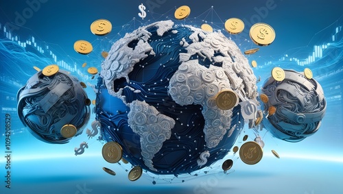 Global Market Visualization in Digital Space