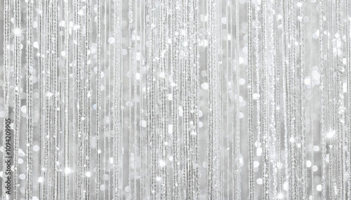 銀色ストライプのキラキラしたグリッターテクスチャー背景