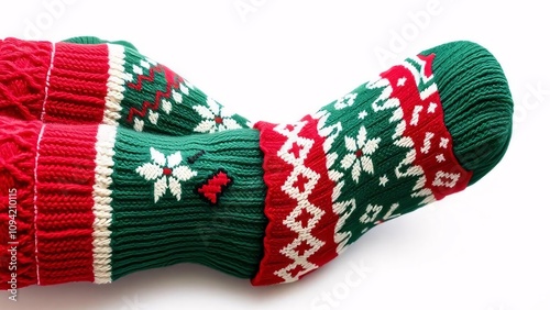 Christmas cozy socks indoor living room product photography festive atmosphere close-up view holiday comfort theme