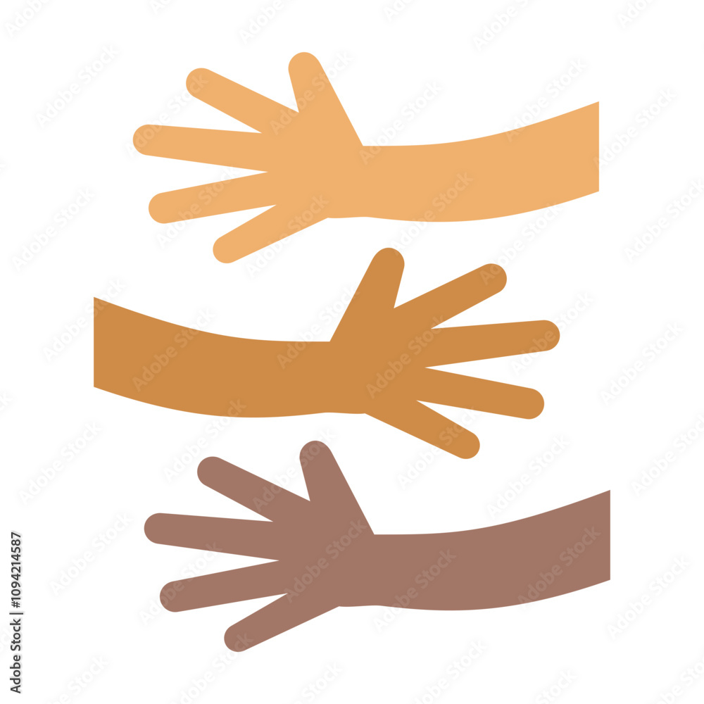 Fototapeta premium Togetherness Icon