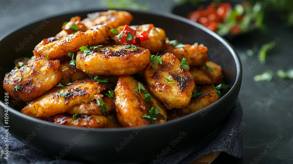 Ripe Fried Plantain: A Must-Try Nigerian Dish Served with Sauce or as a Side. Ripe fried African plantain is a must-try for anyone exploring Nigerian cuisine. Ripe Fried Plantain: A Must-Try Nigerian Dish Served with Sauce or as a Side. Ripe fried African plantain is a must-try for anyone exploring Nigerian cuisine.